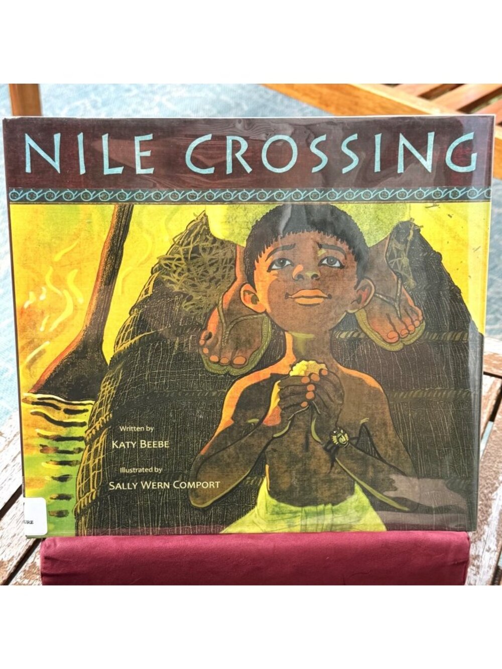 Nile Crossing Katy Beebe Hardcover Book Ancient Egypt School Family Village Life